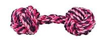 Trixie Denta Fun Rope Dumbbell игрушка для собак гантеля веровочная