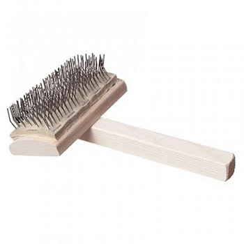 Пуходерка деревянная Зооник "Кавказец"