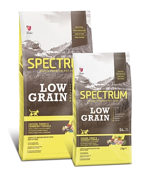 Spectrum Low Grain Kitten сухой корм для котят