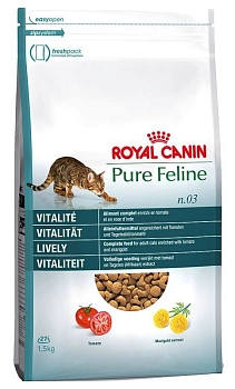 Royal Canin Pure Feline Vitality для активных кошек