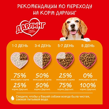 Дарлинг сухой корм для взрослых собак