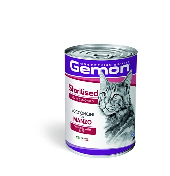 Gemon Cat Adult консервы для кошек (кусочки)