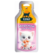 TiTBiT Морской коктейль лакомство для кошек