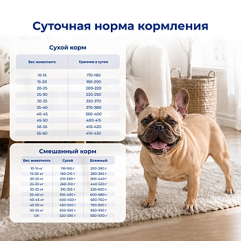 Jarvi сухой полнорационный корм для взрослых собак средних и крупных пород с чувств. пищеварением