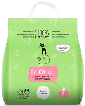 СиСиКэт наполнитель древесный впитывающий