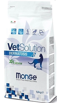 Monge Vet Solution Dermatosis сухой корм для кошек при проблемах с кожей