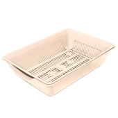 Гамма Туалет для кошек высокий с цветной сеткой Лапки