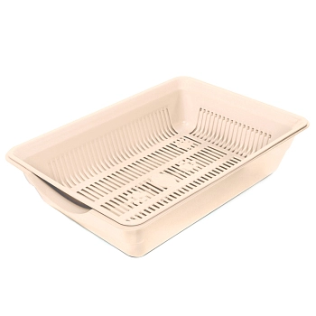 Гамма Туалет для кошек высокий с цветной сеткой Лапки