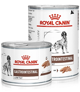 Royal Canin Gastrointestinal Low Fat консервы для собак диета с малым содержанием жира (паштет)