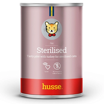 Husse Sterilised консервы для стерилизованных кошек (паштет)