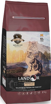 Landor Indoor Cat сухой корм для кошек живущих в помещении