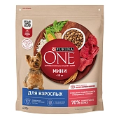 Purina ONE корм для собак мелких пород с активным образом жизни