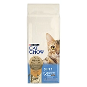 Cat Chow Special Care 3 in 1 для кошек 3 в 1: профилактика МКБ, зубного камня, вывод шерсти