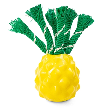 Triol игрушка "Ананас" из термопластичной резины для собак