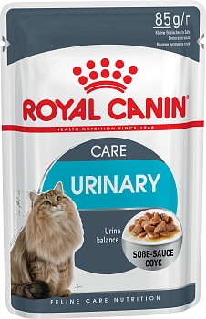 Royal Canin Urinary Care пауч для профилактики МКБ у кошек (кусочки в соусе)