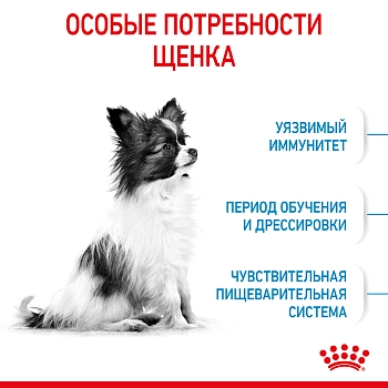 Royal Canin X-Small Puppy для щенков миниатюрных пород