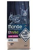Monge Bwild Cat Low Grain Kitten низкозерновой корм котят