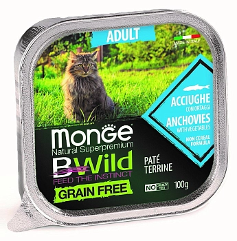 Monge Bwild Cat Grain free консервы для кошек