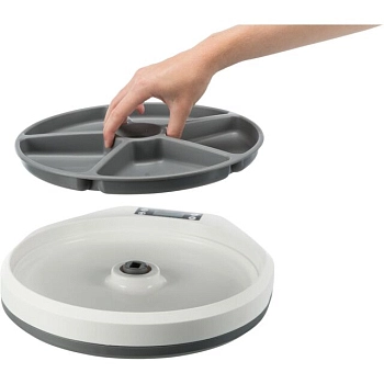 Trixie ТХ 4+1 автоматическая пластиковая кормушка для кошек и собак