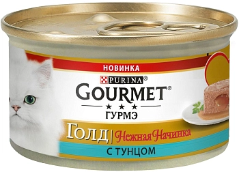 Gourmet Gold Нежная Начинка консервы для кошек (паштет)