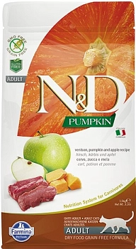 Farmina N&D Cat Pumpkin Venison&Apple Adult корм для взрослых кошек