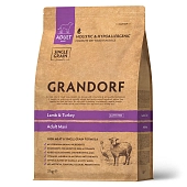 Grandorf Lamb & Rice Maxi ягнёнок с рисом корм для взрослых собак крупных пород