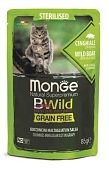 Monge Bwild Cat Grain free пауч для кошек