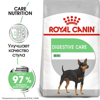 Royal Canin Mini Digestive Care для собак мелких пород с чувствительным пищеварением