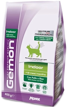Gemon Cat Indoor корм для домашних кошек