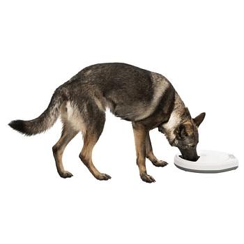 Trixie ТХ 4+1 автоматическая пластиковая кормушка для кошек и собак