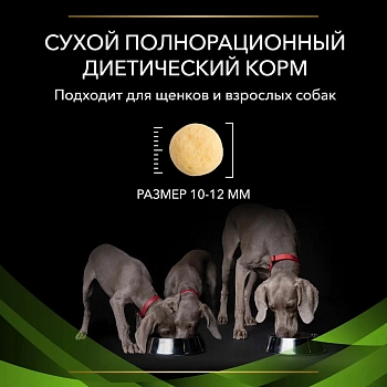 Pro Plan Veterinary Diets HA Hypoallergenic корм для собак профилактика аллергии