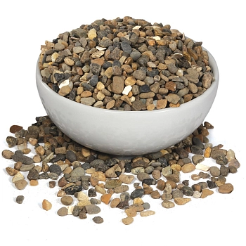 Грунт Laguna темно-коричневый меланж 4 - 6 мм.