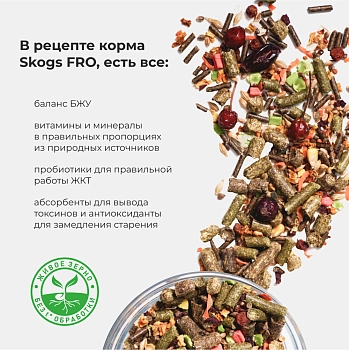 FRO корм для шиншилл и дегу