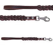 Гамма Поводок-водилка кожаная "Коса"