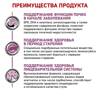 Royal Canin Early Renal для взрослых кошек при ранней стадии почечной недостаточности