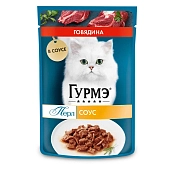 Гурмэ Перл пауч для кошек (кусочки в соусе)