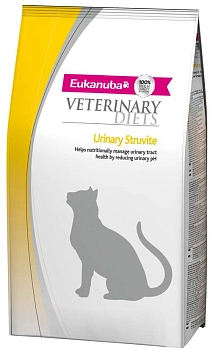 Eukanuba VD Cat Urinary Struvite для кошек при мочекаменной болезни струвитного типа (1,5 кг.)