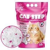 Cat Step Arctic Pink наполнитель силикагелевый впитывающий