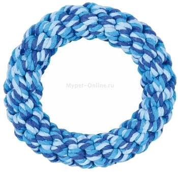 Trixie игрушка для собак кольцо веревочное
