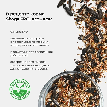 FRO корм для средних попугаев