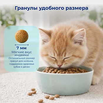 Jarvi сухой монопротеиновый полнорационный корм для котят