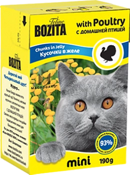 Bozita Mini консервы для кошек (кусочки в желе)