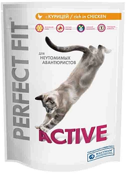 Perfect Fit Active для активных кошек (190 г.)
