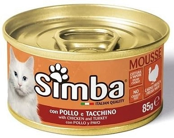 Simba Cat Mousse консервы для кошек (мусс)