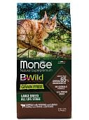 Monge Bwild Cat Grain Free беззерновой корм для крупных кошек