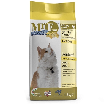 Forza10 Mr. Fruit Adult Neutered сухой корм для стерилизованных взрослых кошек