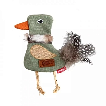 Gigwi игрушка для кошек Птичка с кошачьей мятой