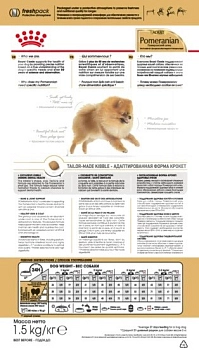 Royal Canin Pomeranian Adult Dry корм для собак породы померанский шпиц