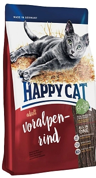 Happy Cat Supreme Альпийская говядина для взрослых кошек
