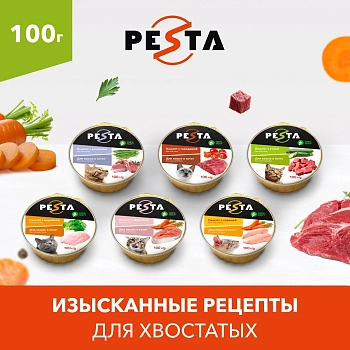 Pesta ламистер для кошек и котят паштет с говядиной